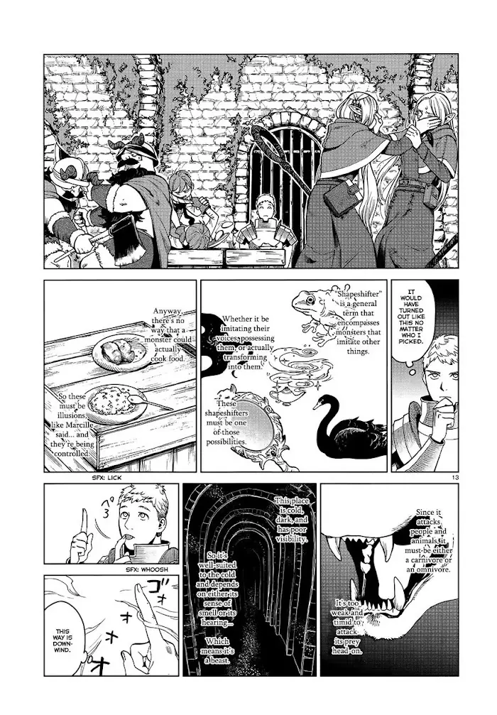 Delicious in Dungeon Chapter 40 image 13_optimized